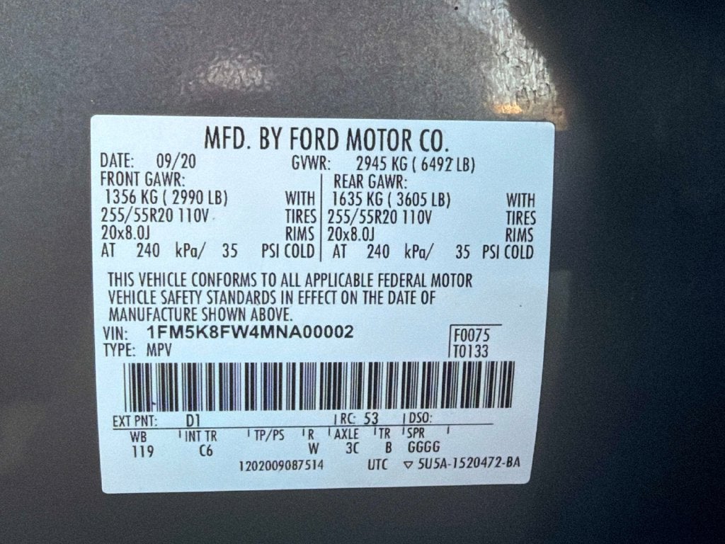 2021 Ford Explorer Limited