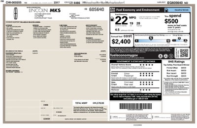 2014 Lincoln MKS Base