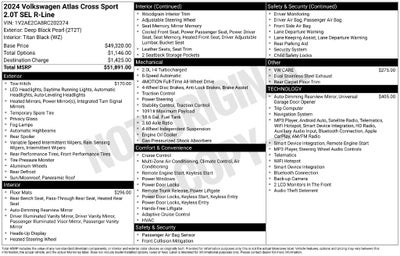 2024 Volkswagen Atlas Cross Sport 2.0T SEL R-Line