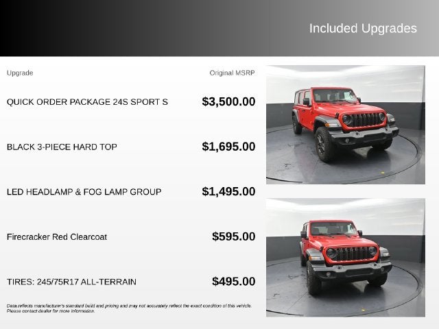 2024 Jeep Wrangler Sport S