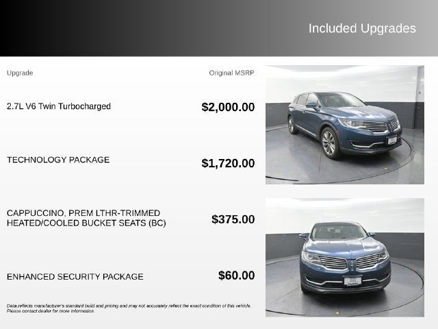 2016 Lincoln MKX Reserve