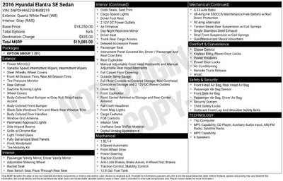 2016 Hyundai Elantra SE