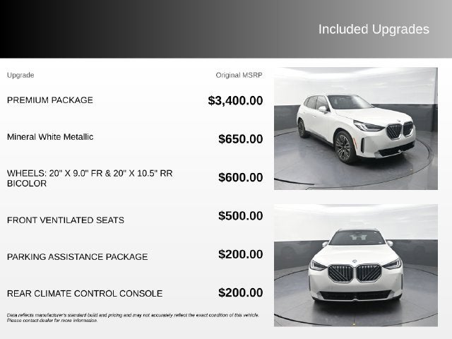 2025 BMW X3 30 xDrive