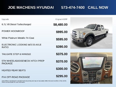 2016 Ford F-250SD King Ranch