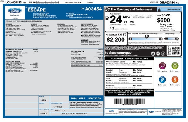 2013 Ford Escape SE