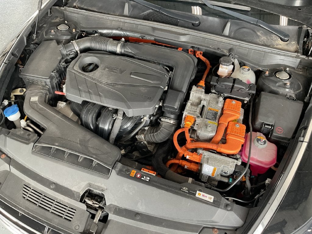 2021 Hyundai Sonata Hybrid Blue