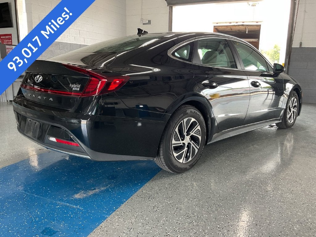 2021 Hyundai Sonata Hybrid Blue