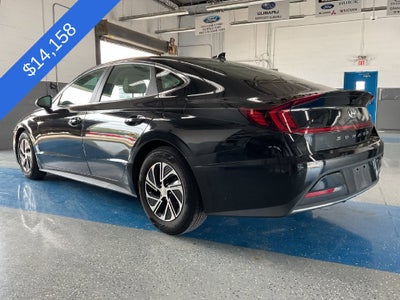 2021 Hyundai Sonata Hybrid Blue