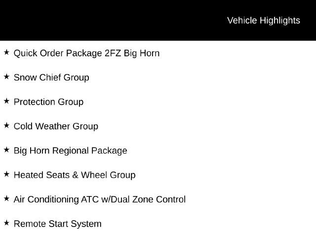 2016 RAM 2500 Big Horn