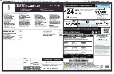 2024 Lincoln Nautilus Reserve