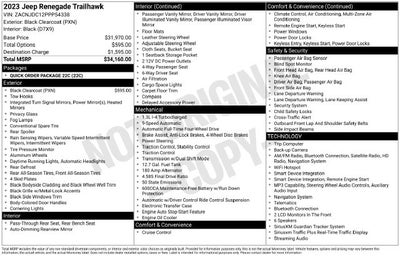 2023 Jeep Renegade Trailhawk