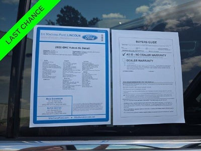 2021 GMC Yukon XL 4WD 4dr Denali