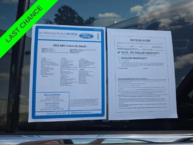 2021 GMC Yukon XL 4WD 4dr Denali