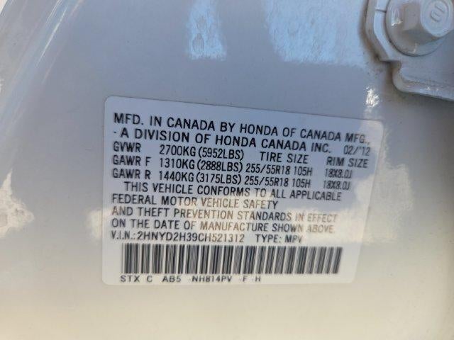 2012 Acura MDX AWD with Technology Package