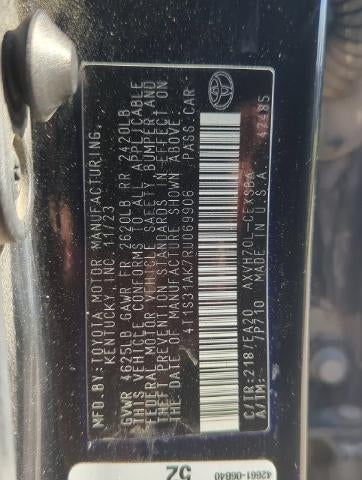 2024 Toyota Camry Hybrid SE CVT (Natl)
