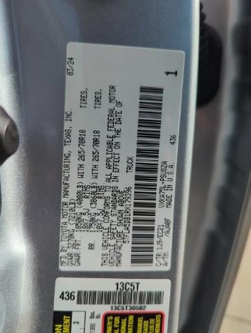 2024 Toyota Tundra 4WD 4WD SR5 CrewMax 5.5' Bed (SE)