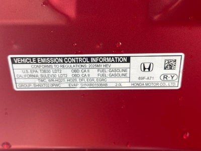 2025 Honda CR-V Hybrid Sport-L AWD
