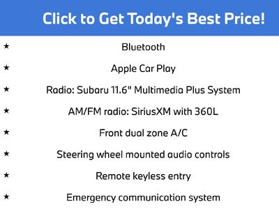 2026 Subaru FORESTER Sport Onyx Edition
