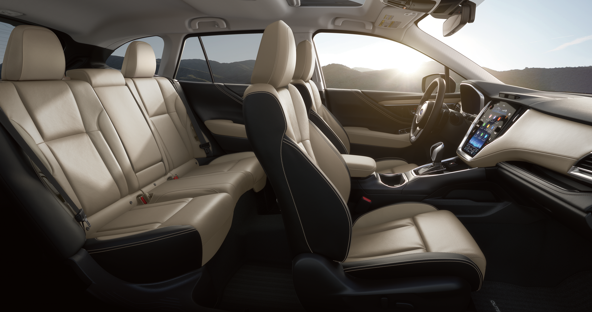 2025 Subaru Outback Limited XT in Warm Ivory Leather