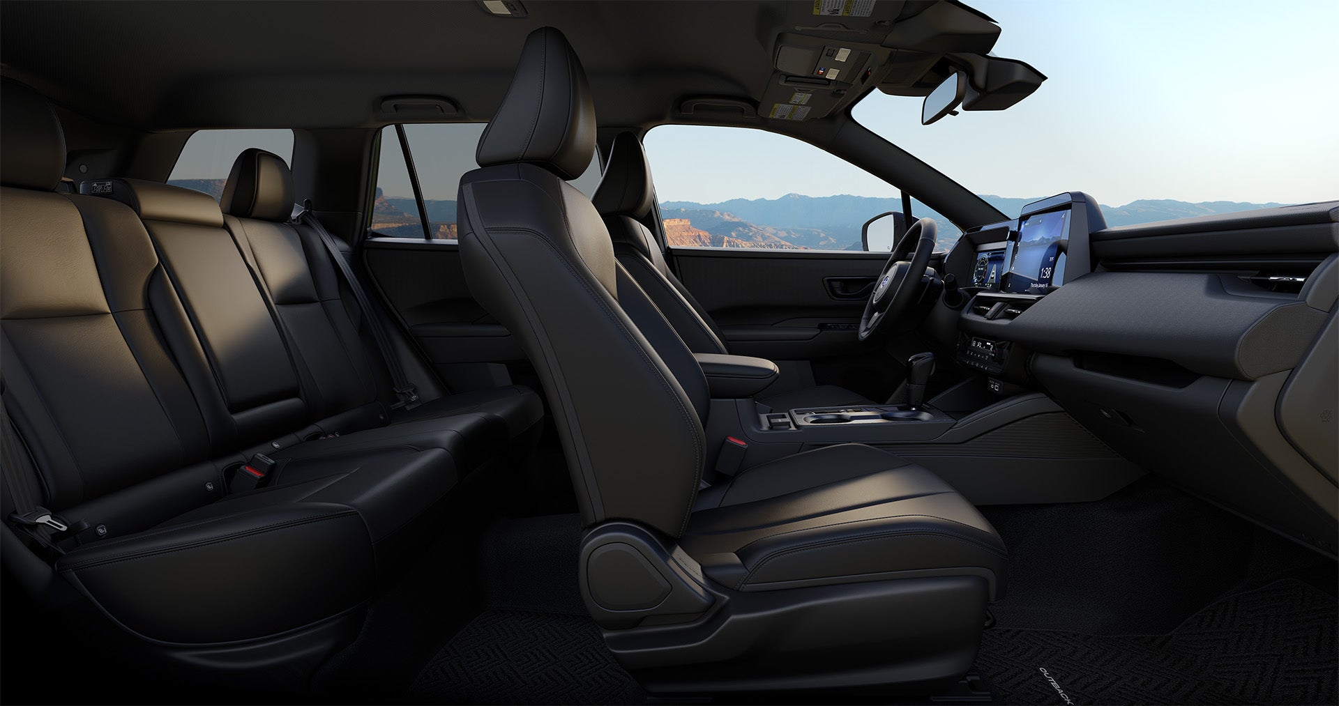 2026 Subaru Outback Premium Shown in Black StarTex®