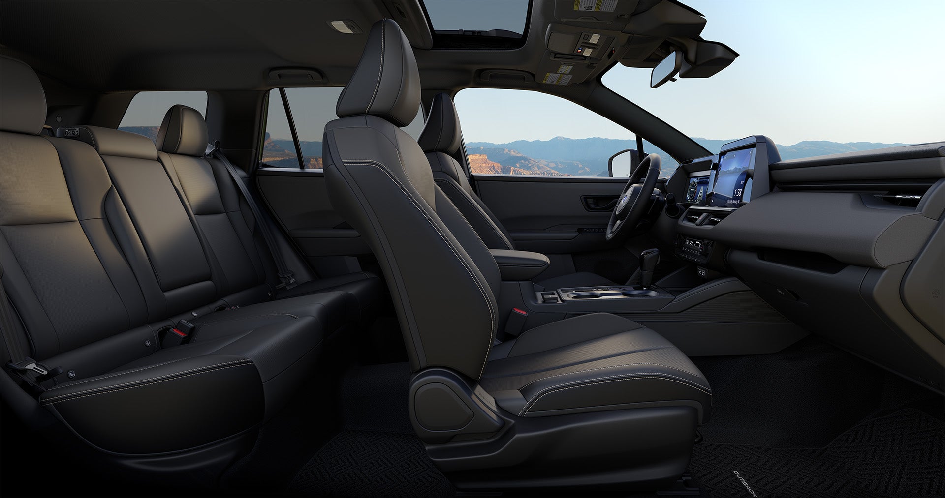 2026 Subaru Outback Limited XT Shown in Titanium Gray Leather